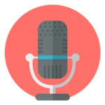 mp3 voice recorder android application logo